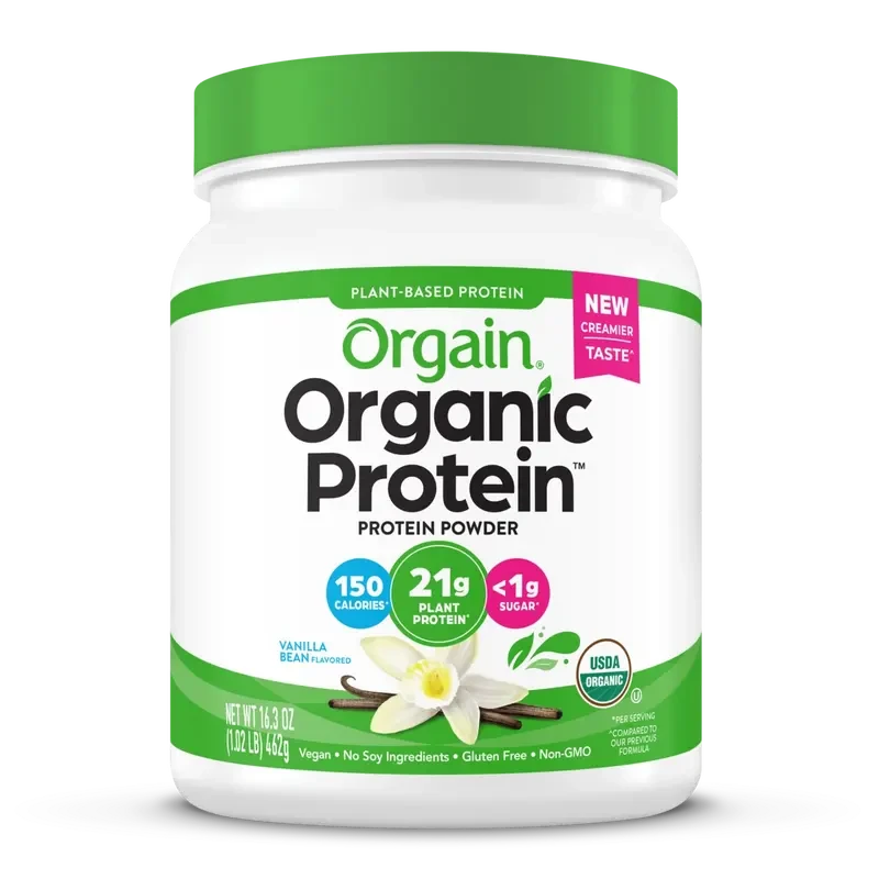 Organic Plant Protein Powder Vanilla Bean