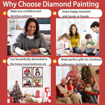 Christmas Diamond Art Wall Decor