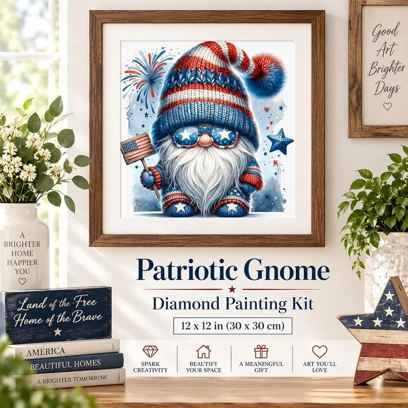 Christmas Gnome Diamond Art Kit