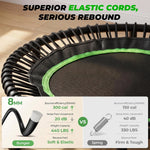 Green Quiet Mini Rebounder Trampoline