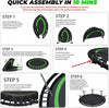 Green Quiet Mini Rebounder Trampoline