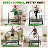 Green Quiet Mini Rebounder Trampoline