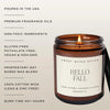 Sweet Water Decor Hello Fall Soy Candle